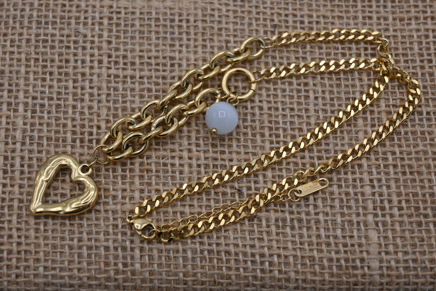 Chunky Heart Necklace