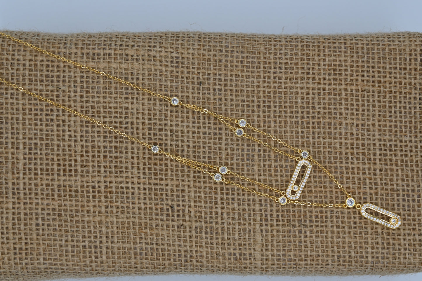 Double Oval Necklace