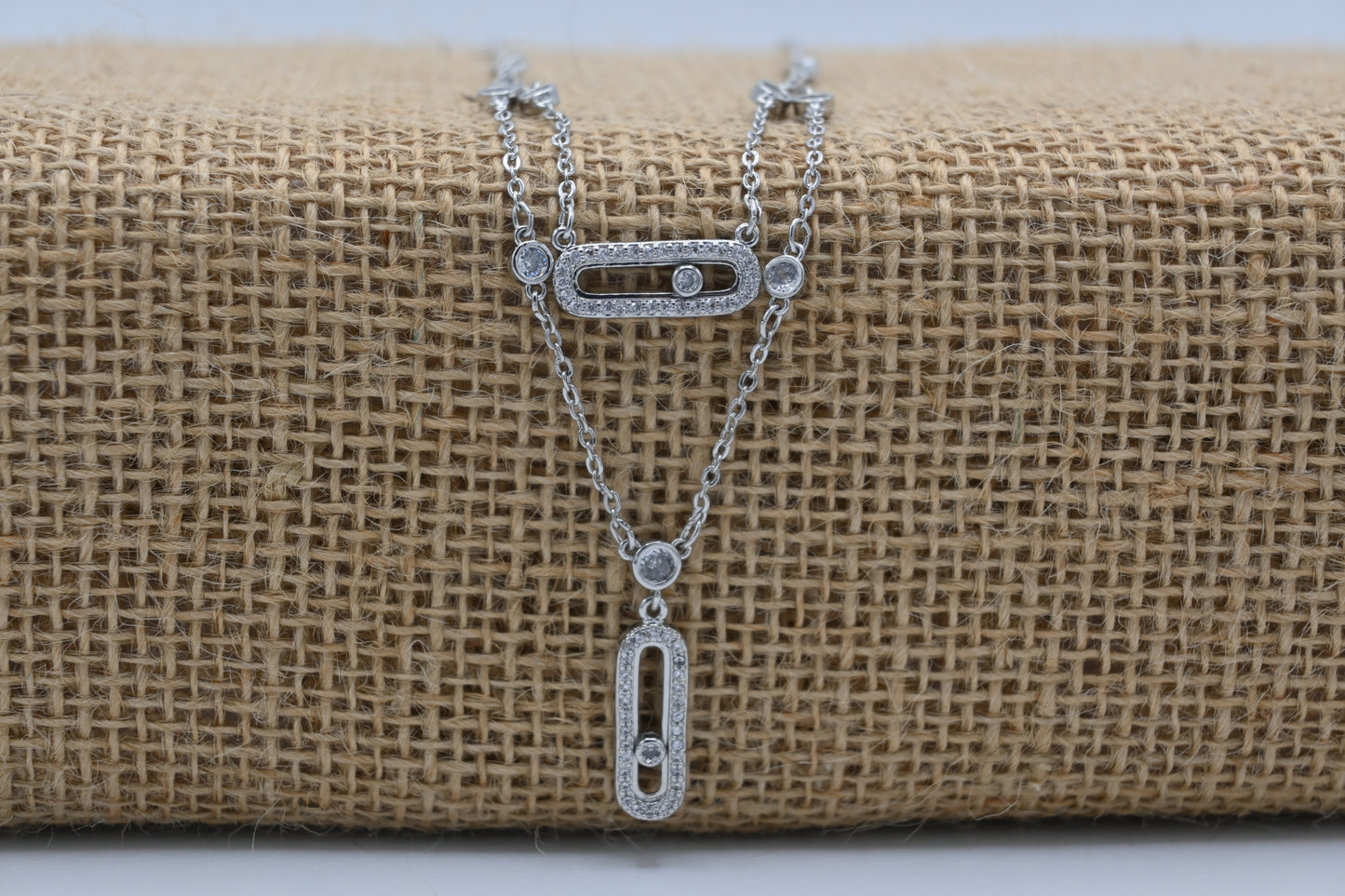 Double Oval Necklace