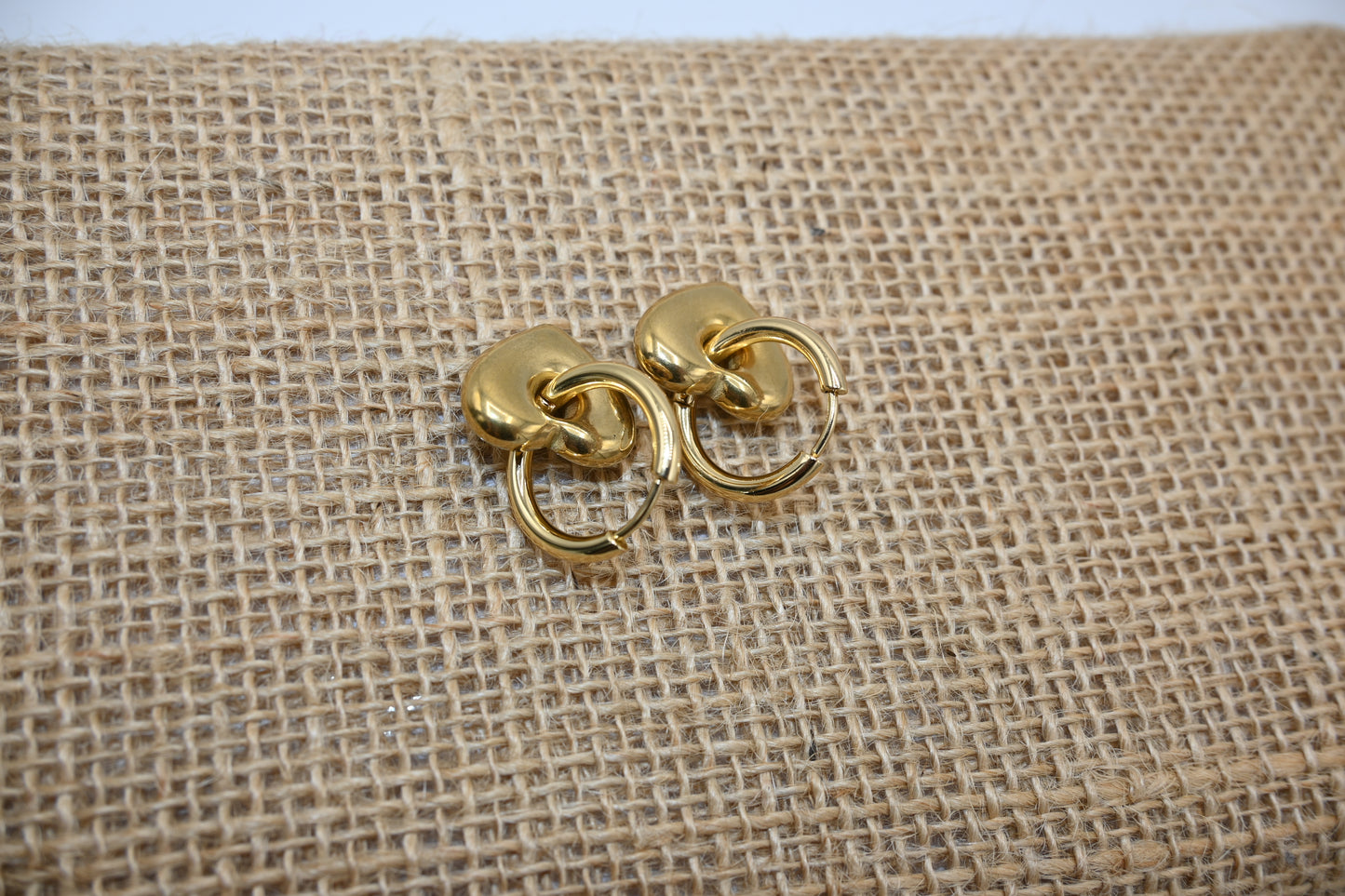 Chunky Heart Earrings