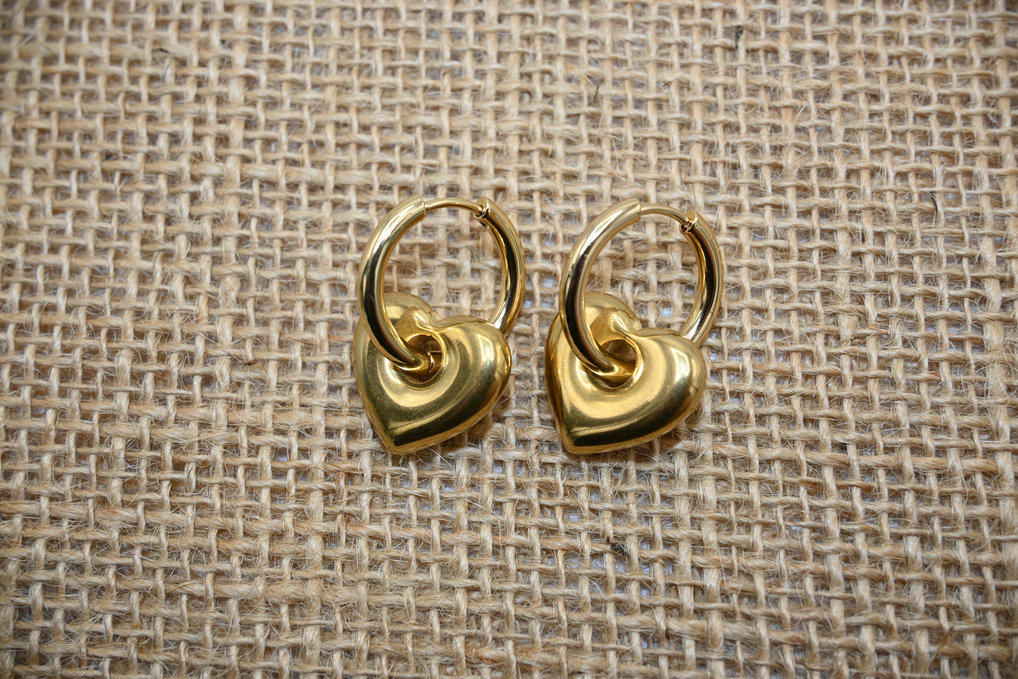 Chunky Heart Earrings